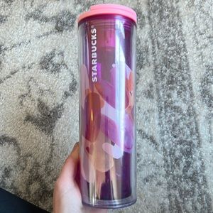 Starbucks Pink Valentines Coffee Tumbler Drink